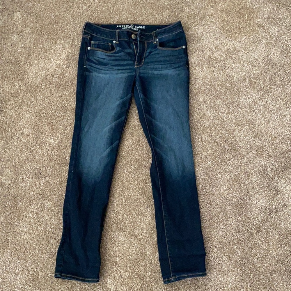 American Eagle jeans.